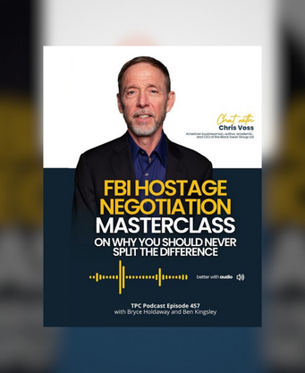 Chris Voss, Former FBI Lead Negotiator and Author of Never Split The  Difference On The Most Effective Negotiation Tactics To Use At Work And  Life - Jacob Morgan
