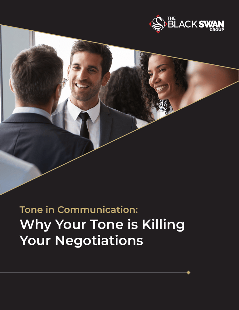 Tone in Communication: Why Your Tone is Killing Your Negotiations