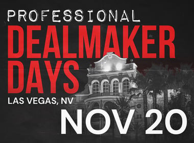 Professional Dealmaker Days 