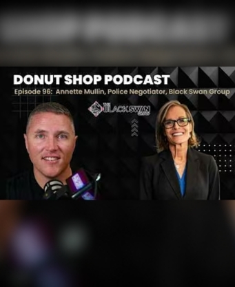 Donut Shop Podcast Episode 96 Anne Mullin Police Negotiator Black Swan Group