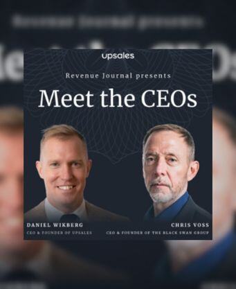 Chris Voss- CHRIS VOSS  22 DECEMBER, 2023 Former FBI Lead Hostage Negotiator on B2B Sales Negotiations