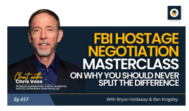CHRIS VOSS: FBI Hostage Negotiation Masterclass on Why You Should Never Split the Difference